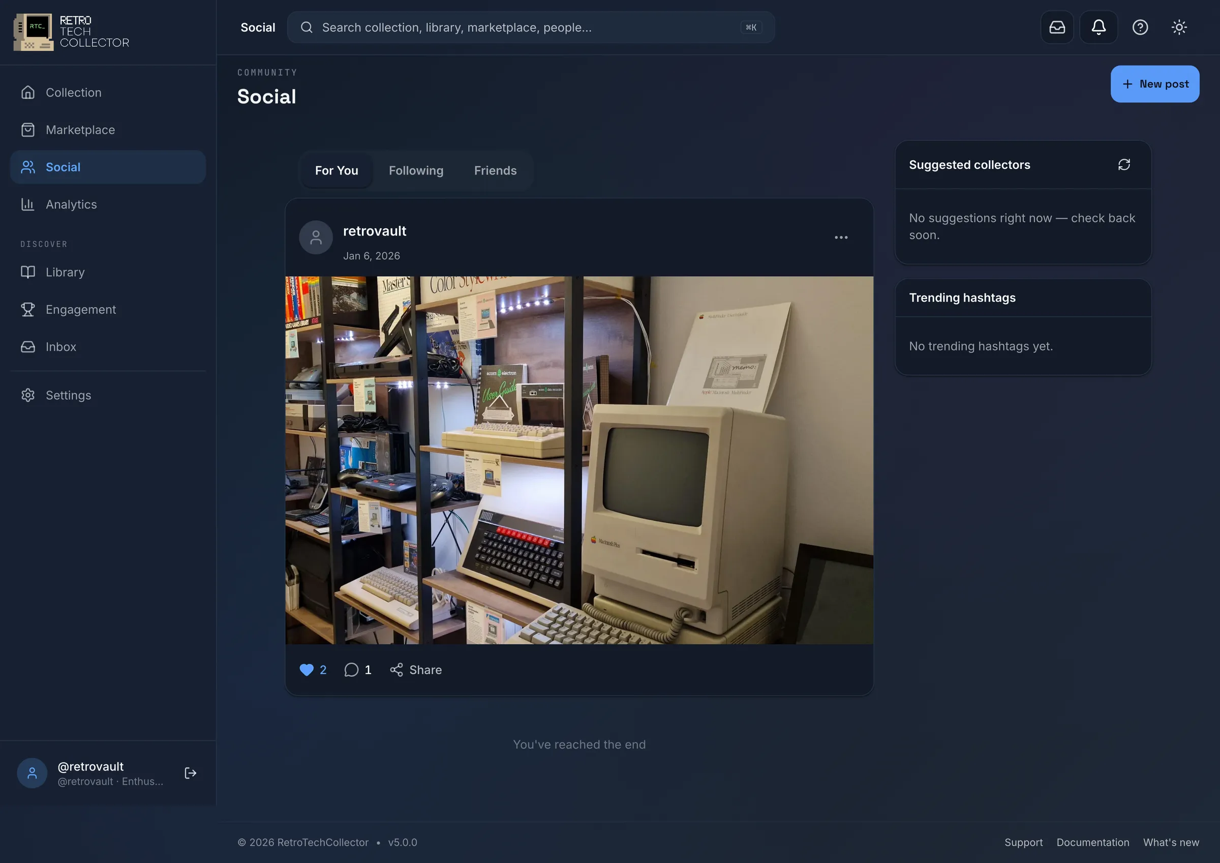 Social feed